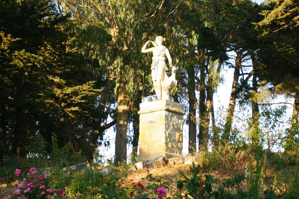 Diana statue at Sutro Heights Park by Rosencruz Sumera