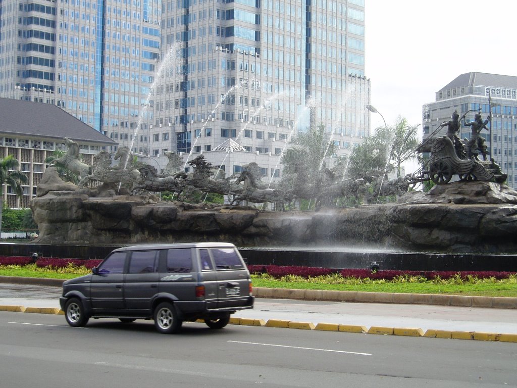 Kawasan Patung Kuda - Indosat (2) by MA Rody Candera