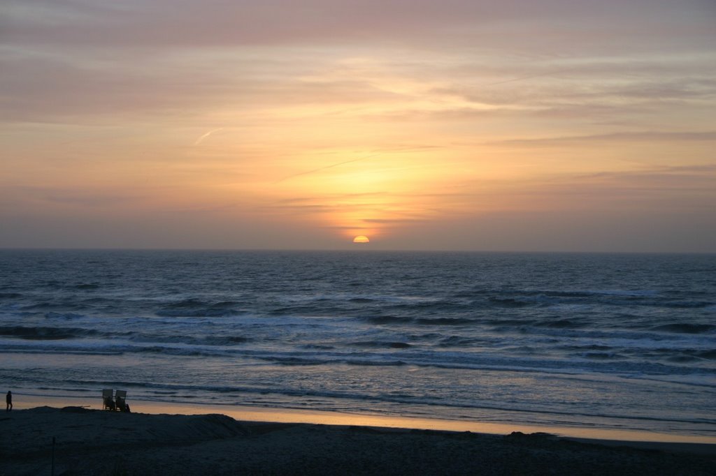 Zonsondergang Zandvoort by Stefan Lelieveld