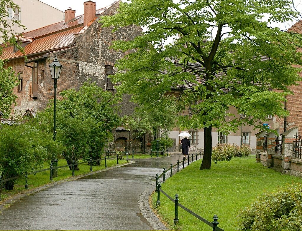 Kraków. Planty za Kościołem św. Krzyża by Krzysiek Kraszyński