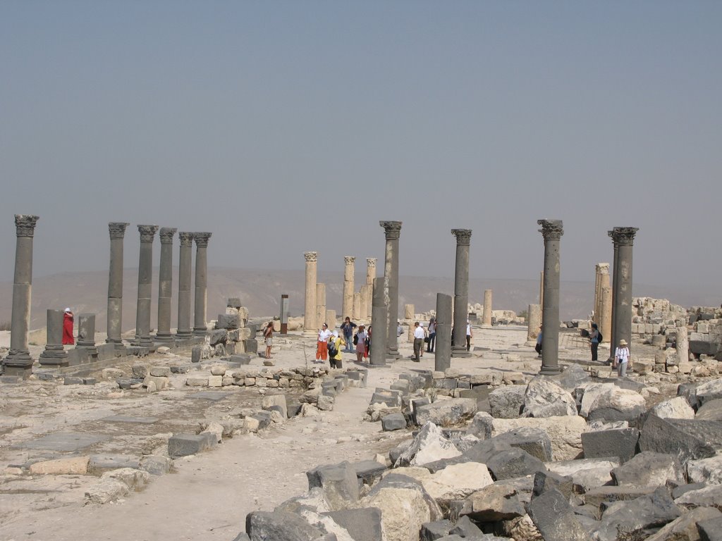 Ruins of Roman town of Gadara at Umm Qays by Prof. Richard T. Mor…