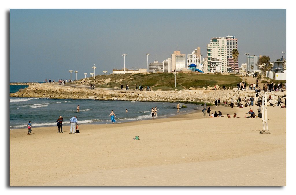 Am Stand von Tel Aviv by Willi Seiler