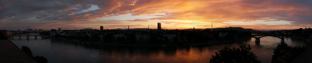 Sunrise from Münster Pfalz by Kuruc