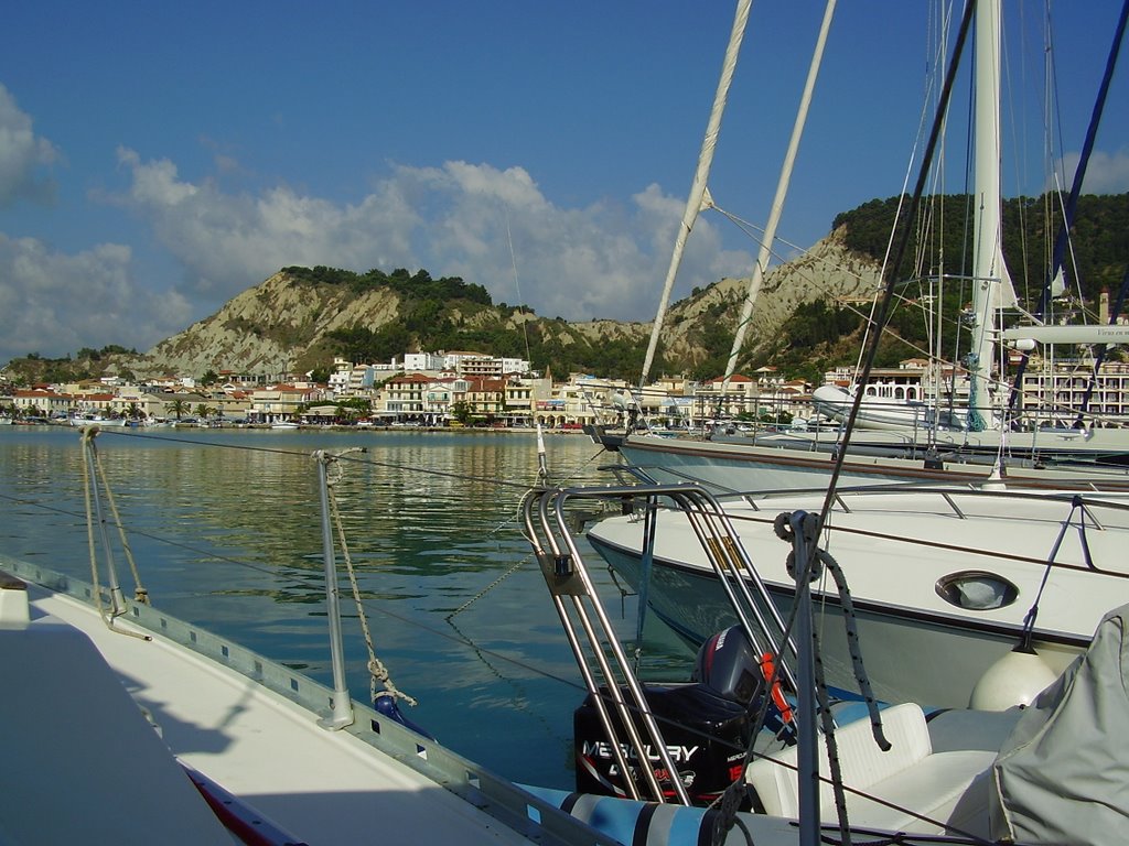 View of Argassi from Zakynthos port by sandrajayne