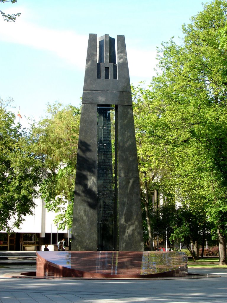 V.Kudirka Monument in V.Kudirka Square by Rimgaudas Bernotas