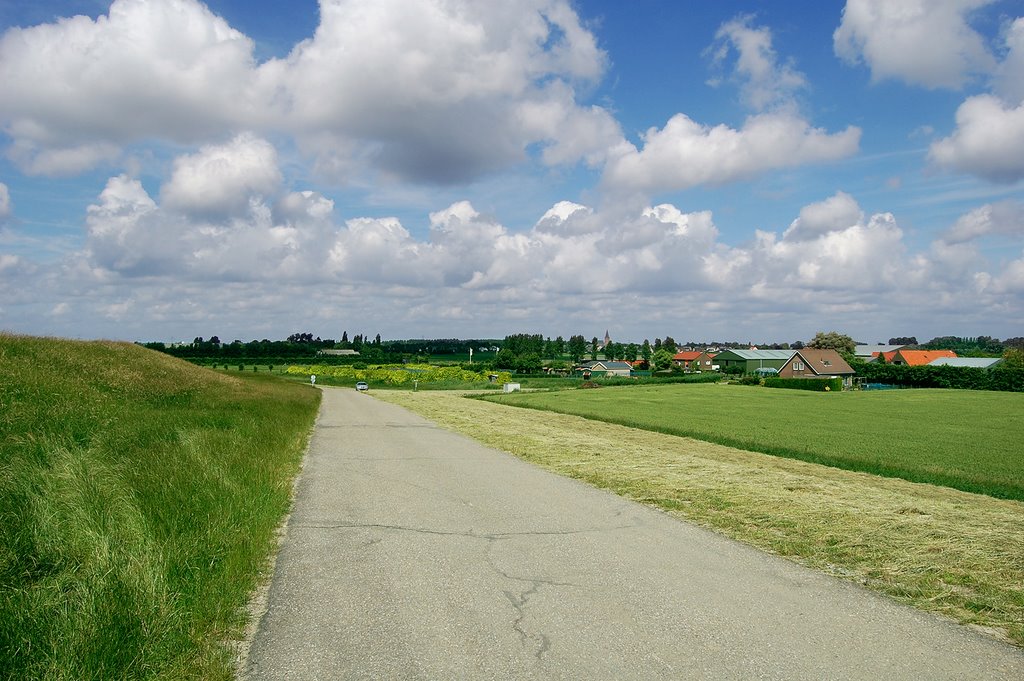 Clouds over Kruiningen in Zeeland, Netherlands by © Andre Speek