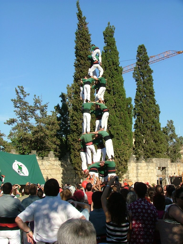 Castellers de Sant Cugat by karlus51