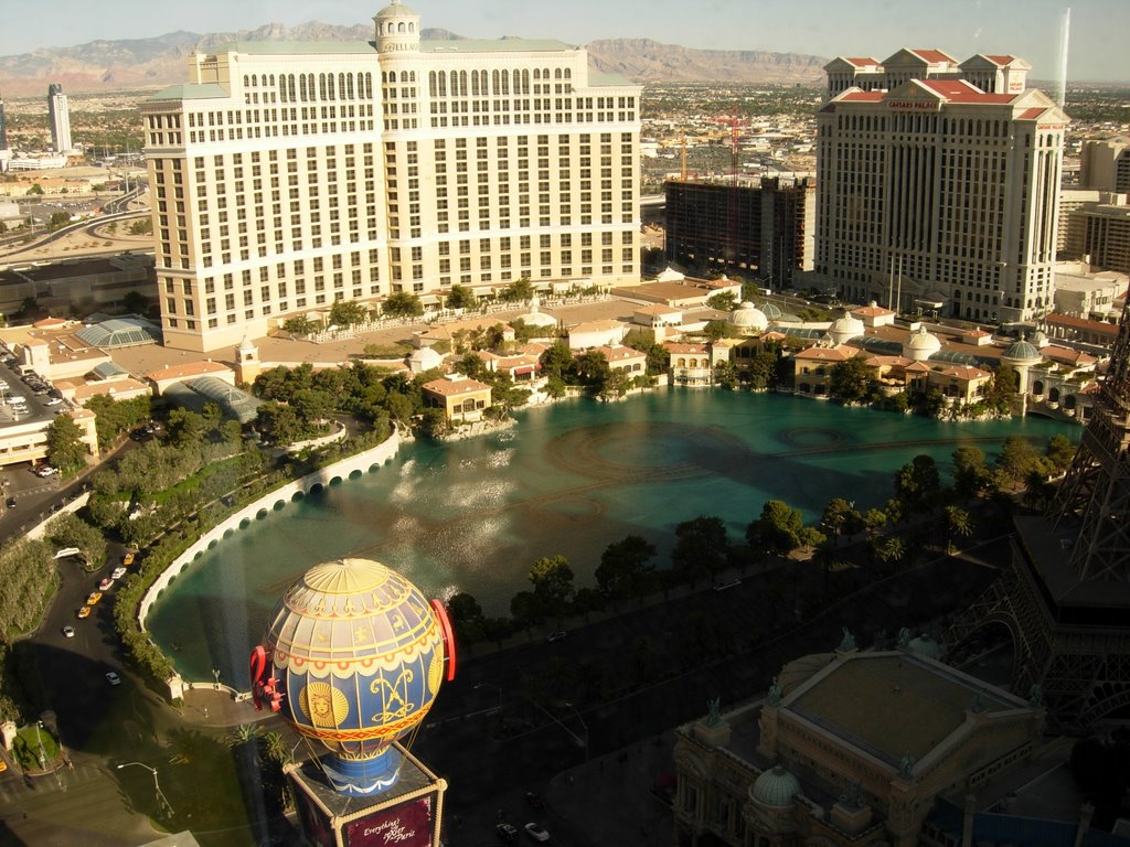 Bellagio from 50th Floor Planet Hollywood by ryandenver