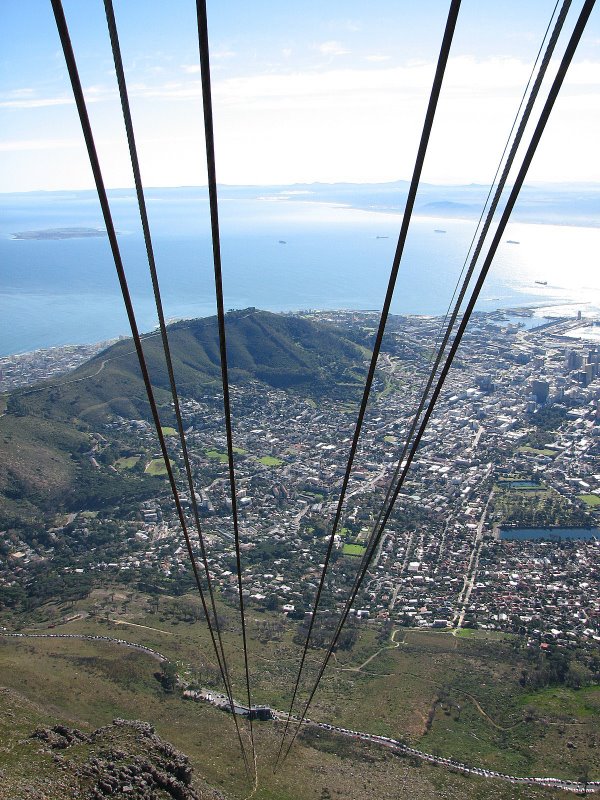 Kapstadt vom Tafelberg by Dieter Möller