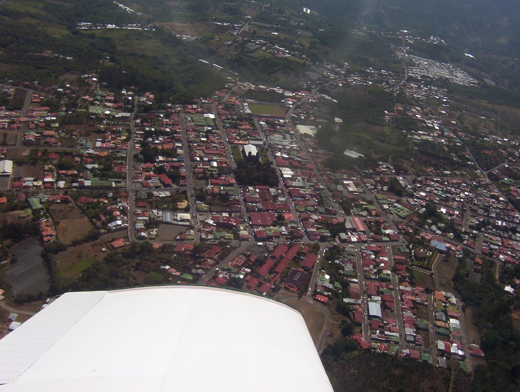 Foto aerea del centro de Palmares by Alfredo Carranza Pic…