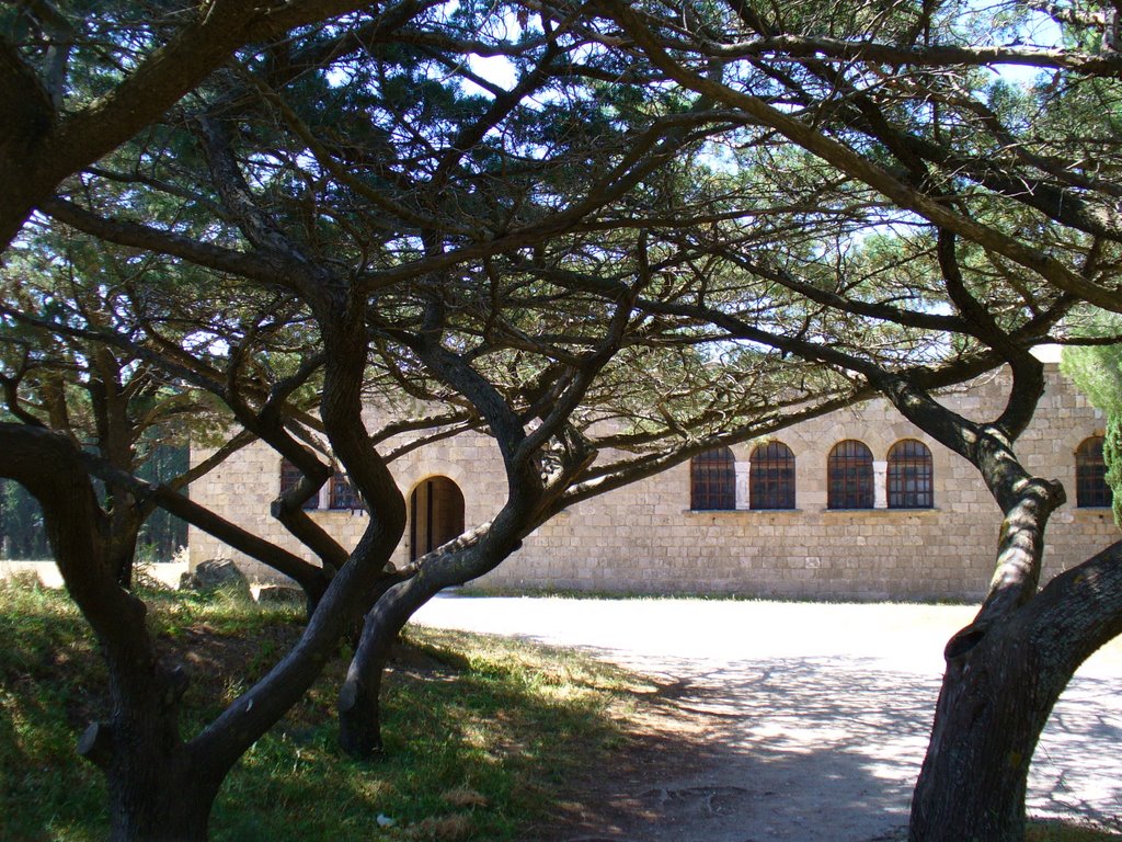 Greece Rhodos. Monastère de la Vierge à Filerimos by devil-le