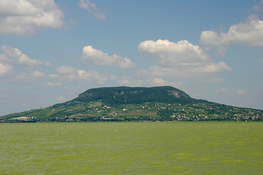 Badacsony, view from Fonyod by Olaf Herrig