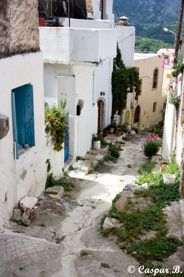 Streets of Vrahasi (Crete, Lassithi, 2008) by Caspar Bichsel