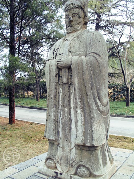 南京市-明孝陵(明洪武十四年1381年至永乐三年1405年建立)-神道石翁仲-西元貳零零肆年攝 by 許's中國古建筑相冊