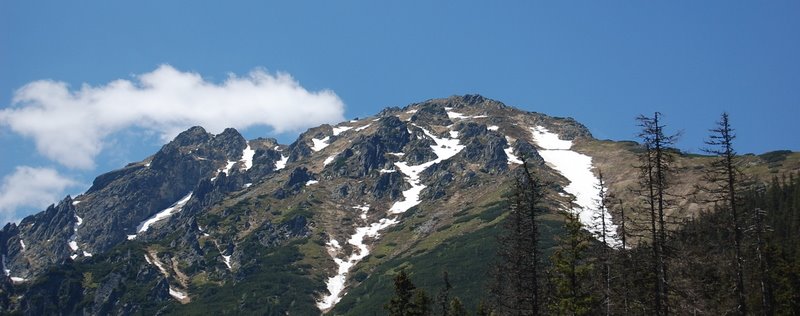 Widok z Morskiego Oka na Tatry by Katarzyna K.