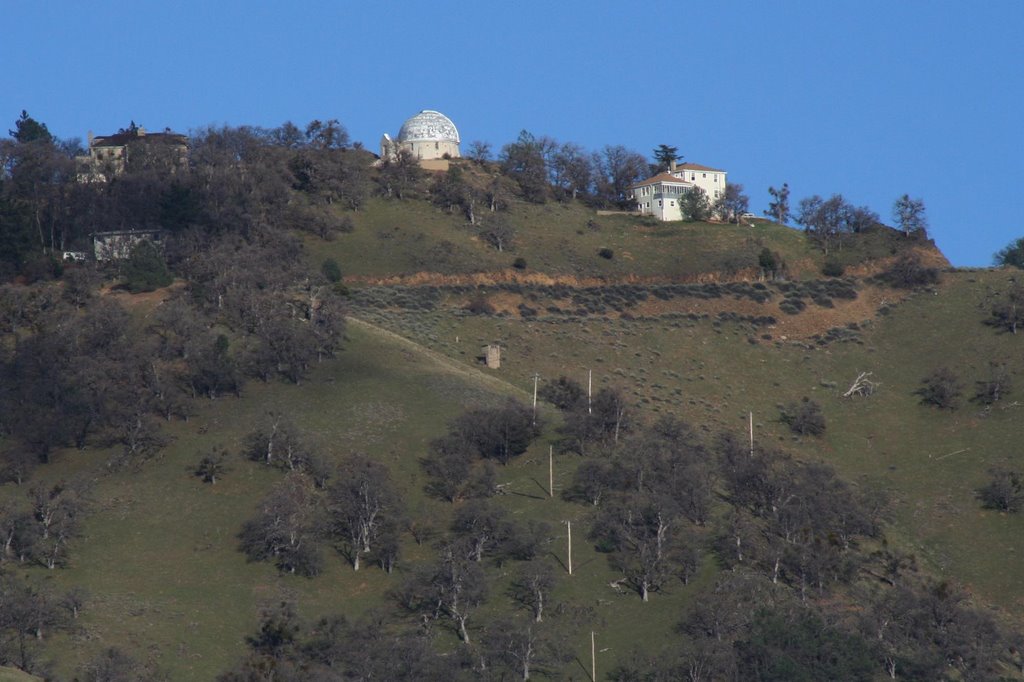 Lick Observatory, Mount Hamilton by Edward Rooks