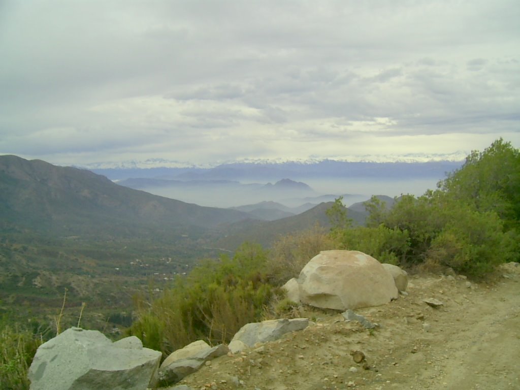 Caleu y la cordillera de Los Andes. by Gerald Foxon