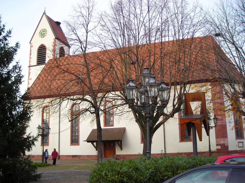 Evangelische Kirche am Lindenplatz Weil am Rhein by GFS59