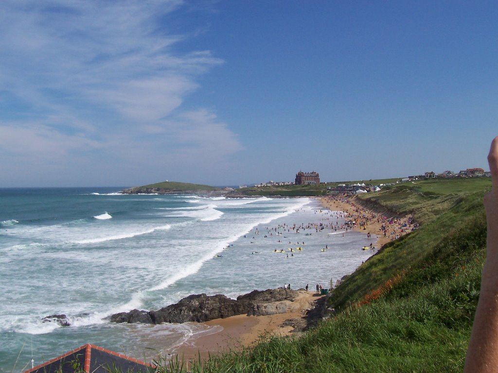 Fistral Beach, Newquay, Aug 07 by Amy Shenton