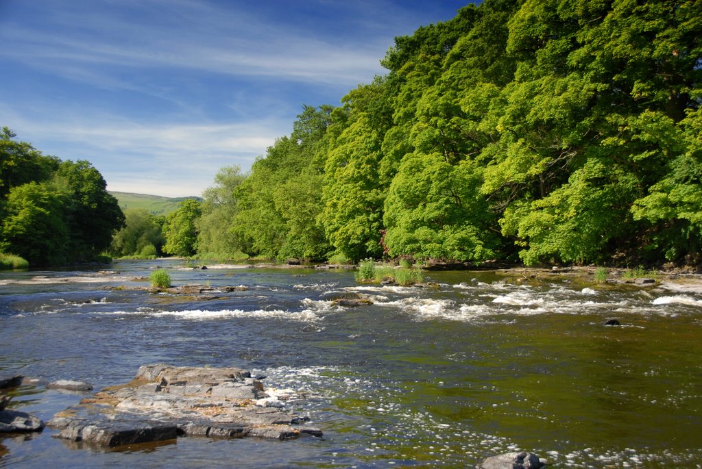 River Dee at Llangollen by Keith Bellis