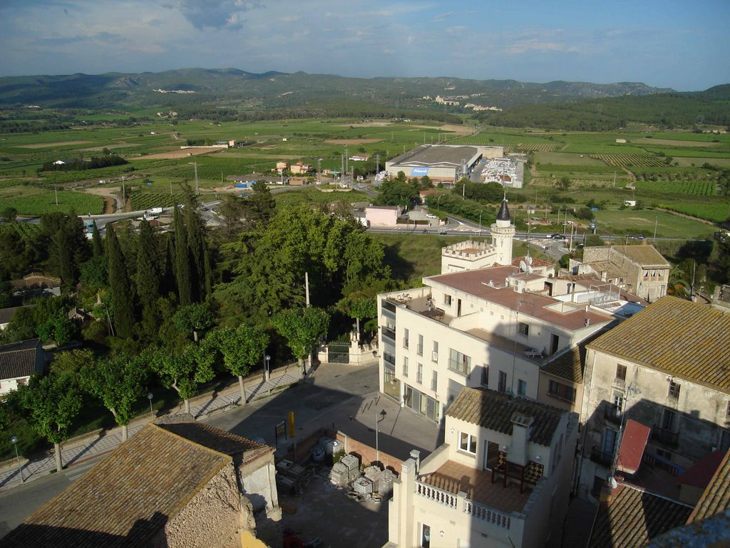 VISTA DE L´ARBOÇ DES DE L´ESGLÈSIA DE SANT JULIÀ 3 by RADIOBAIXPENEDES