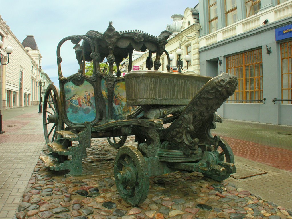 Bronze copy of the carriage Catherine II of Russia by IPAAT