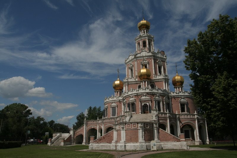 Church of Protection of the Virgin in Fili, Moscow Церковь Покрова в Филях by Andrey Buriakov