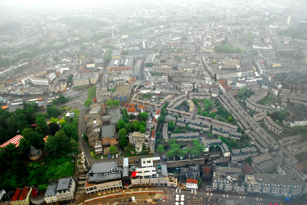 Aerial photo nijmegen by JeroenV