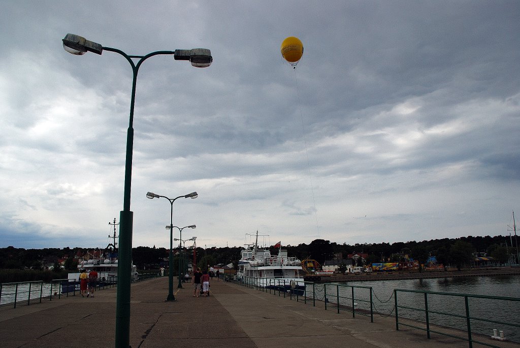 Krynica Morska Harbor by Anthony Skotia