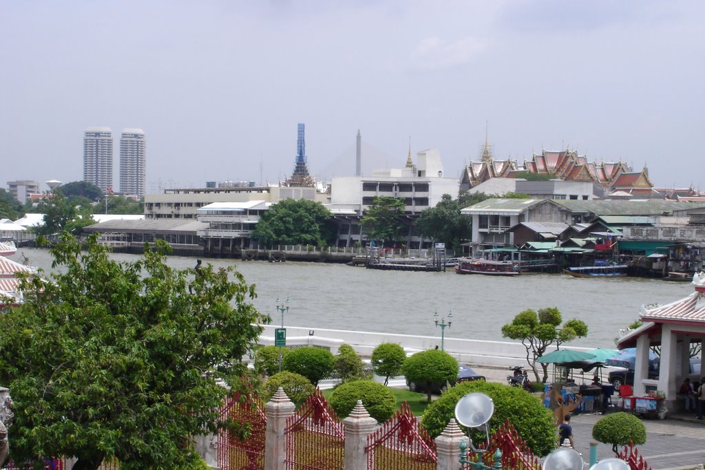 Bangkok Blick auf Königspalast by Löhr