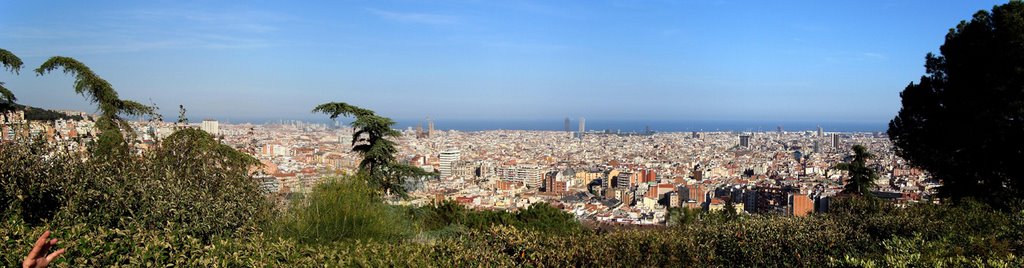 Parque del Putget panorama by albertoma