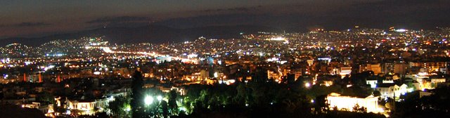 Athens by summer night by zbiada