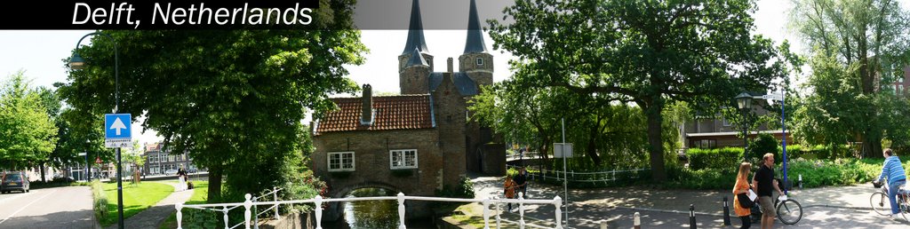 Delft riverside by zbir