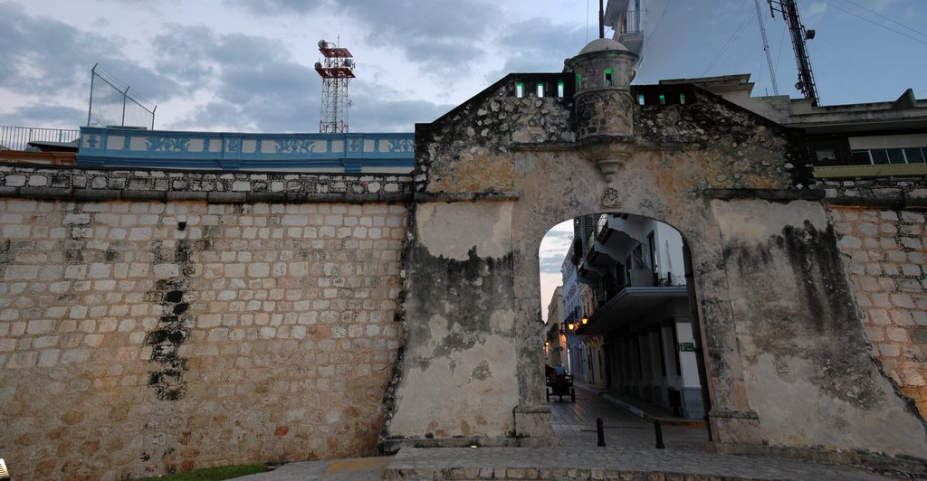 Campeche. Puerta muralla by Agustin Carrillo