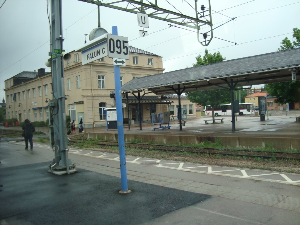 Falun station, Sweden by Luciano R Oliveira