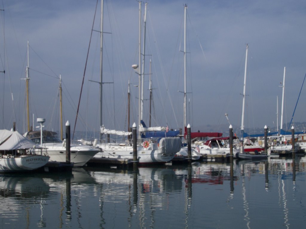 Sausalito Marina by Joost van der Eijk