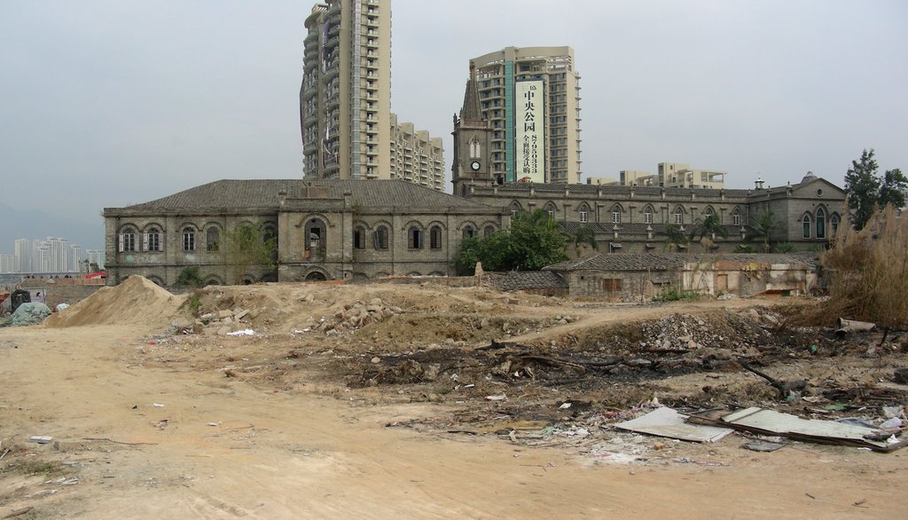 Urban redevelopment alongside Huong-song-puo church by Jimmy5353