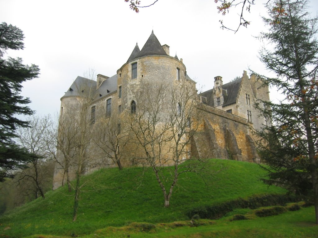 Chateau de Fayrac, April, 2002 by Scott Wetzel