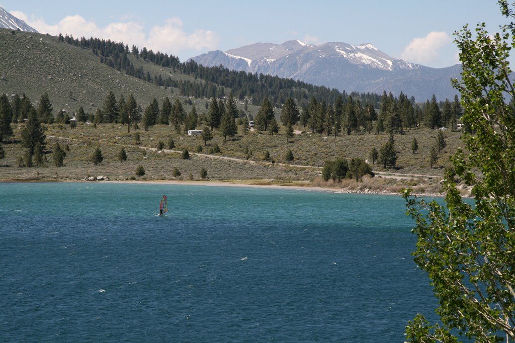 June Lake Windsurfer, California by davidcmc58