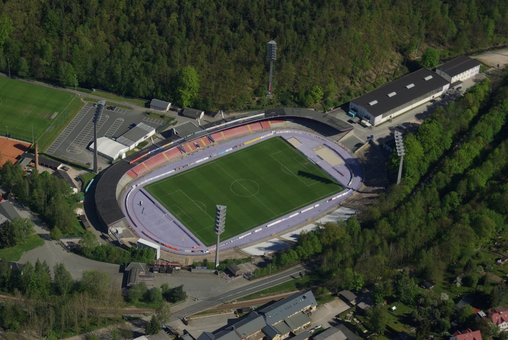 Luftbild Erzgebirgsstadion Aue by Uli.Schaar.dt