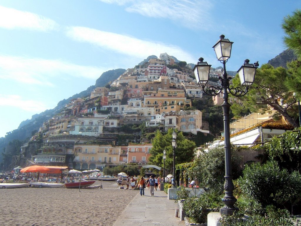 Positano beach by bigtam