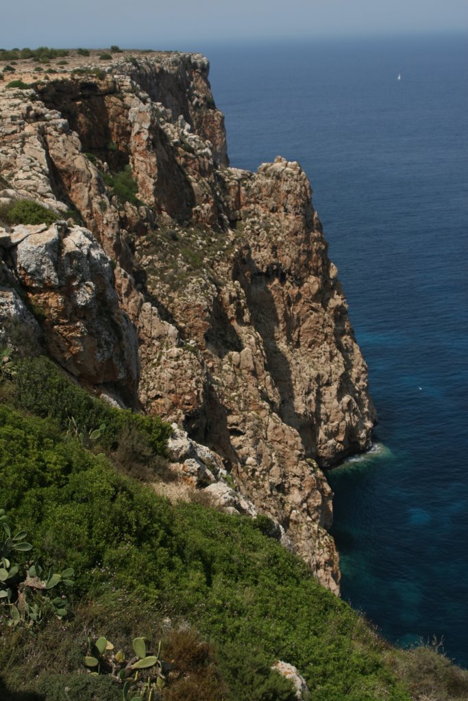 Formentera - Costone sul mare by Massimo Crocco