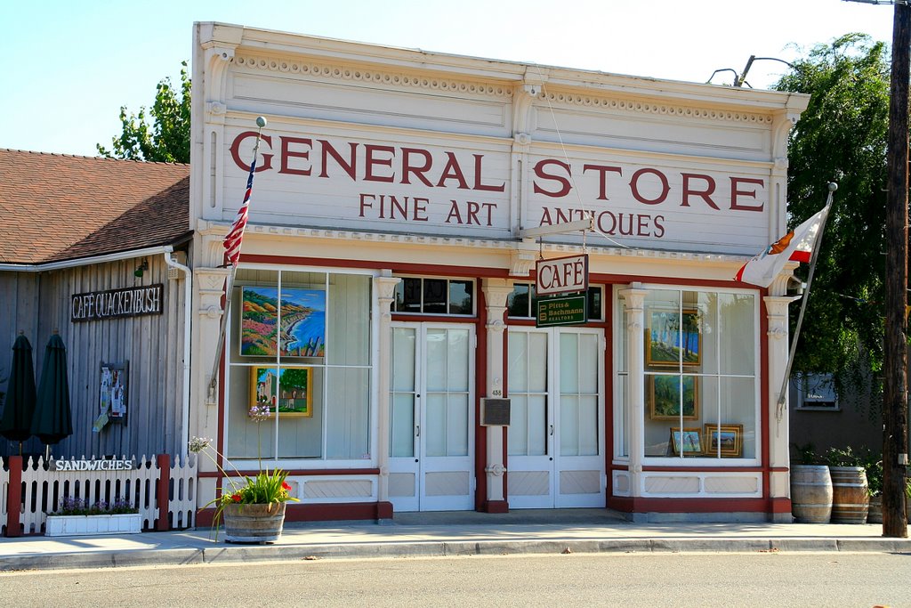 Los Alamos; Cafe Quackenbush, Bell St by Phil Nieto