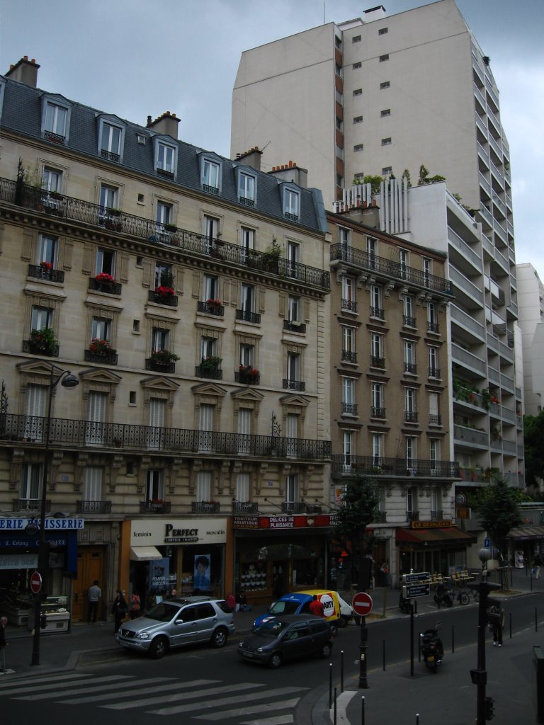 Rue d'Alésia - Rue Raymond Losserand by saturnpro17