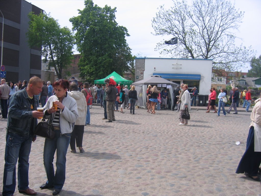 Hay market - Livas fair (Līvas tirgus Liepājas Siena tirgus laukumā) by Kristaps Vecgrāvis