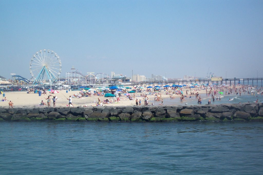 Ocean City, view from inlet by starrider99