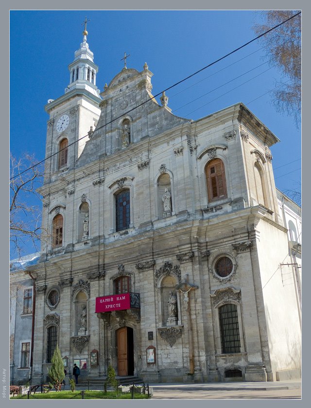 Костел (Church, costel) by Дмитро Вишинський