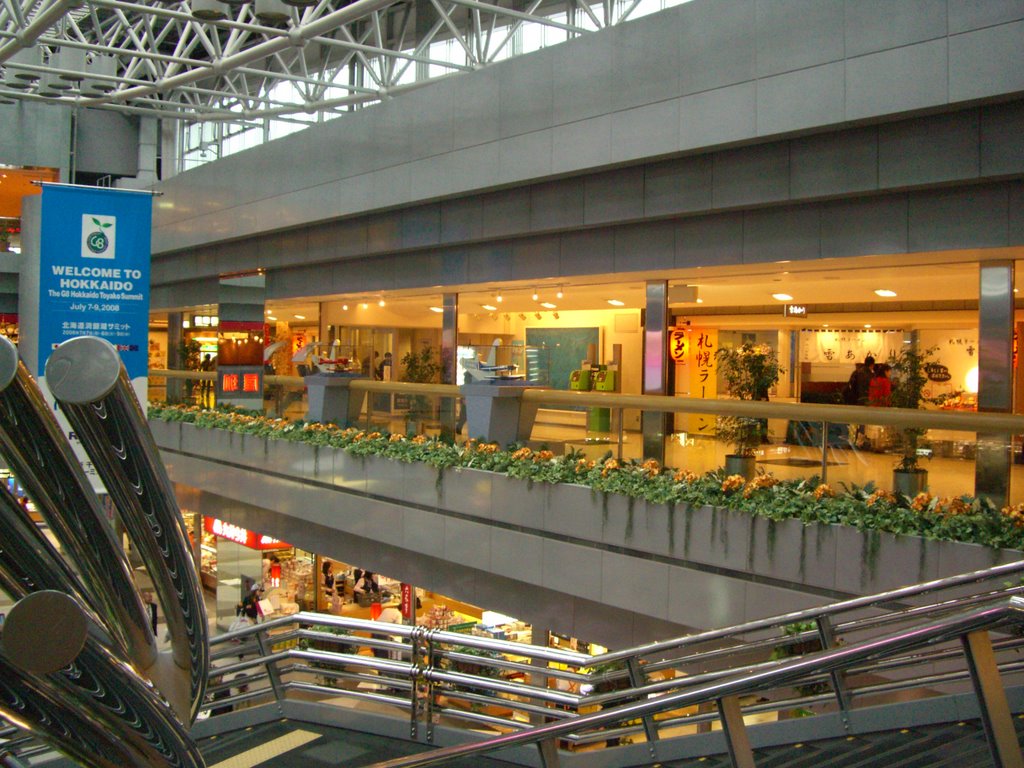 New Chitose Airport Terminal by chicochico