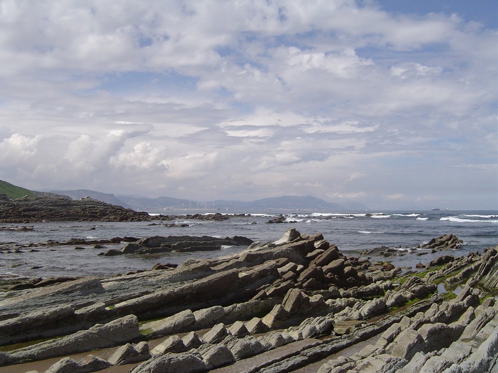 Playa Sopelana, costa Bizkaia by MARIVI26