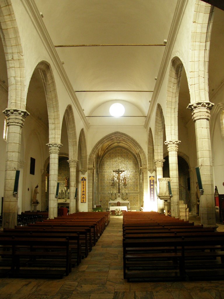 Igreja de S. João Baptista (interior) by Luís Seixas